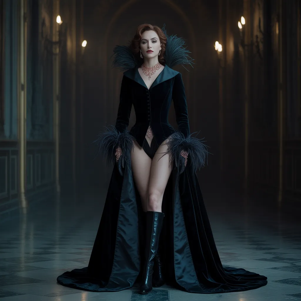 dark feminine outfits