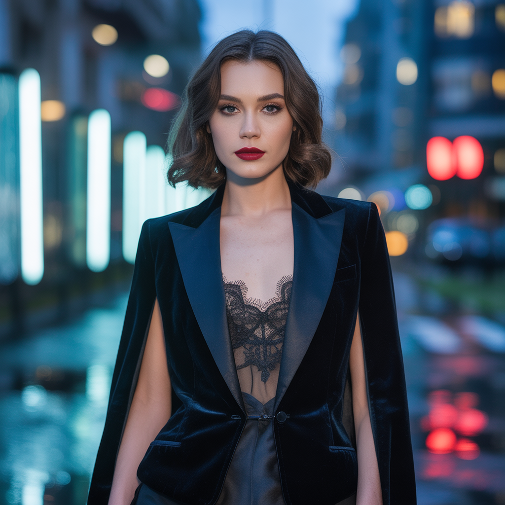 dark feminine outfits
