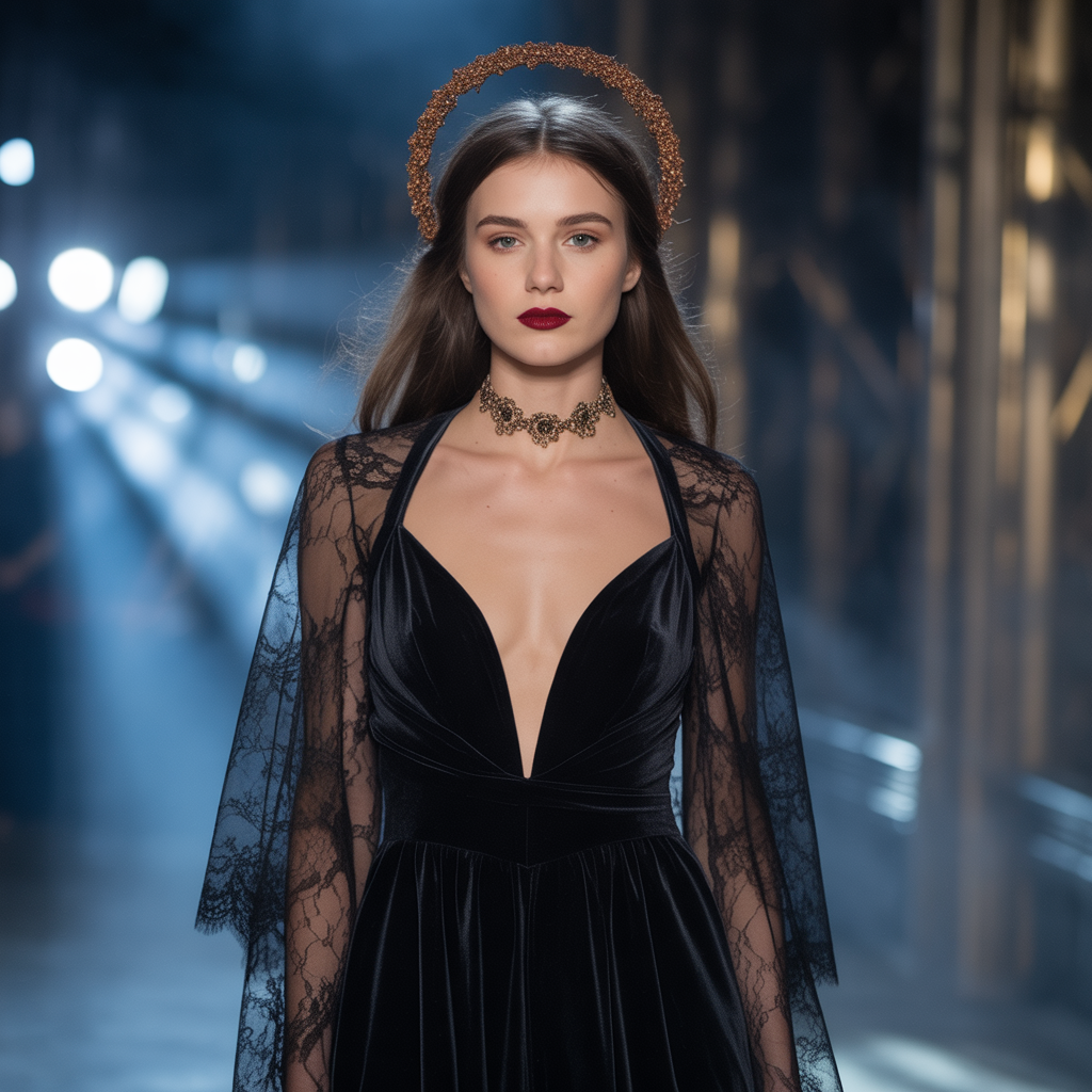 dark feminine outfits