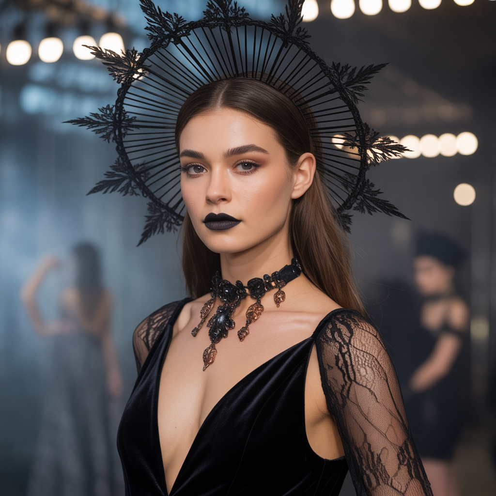 dark feminine outfits