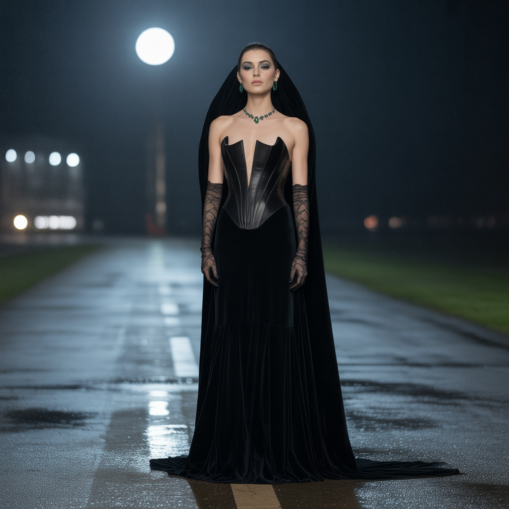 dark feminine outfits