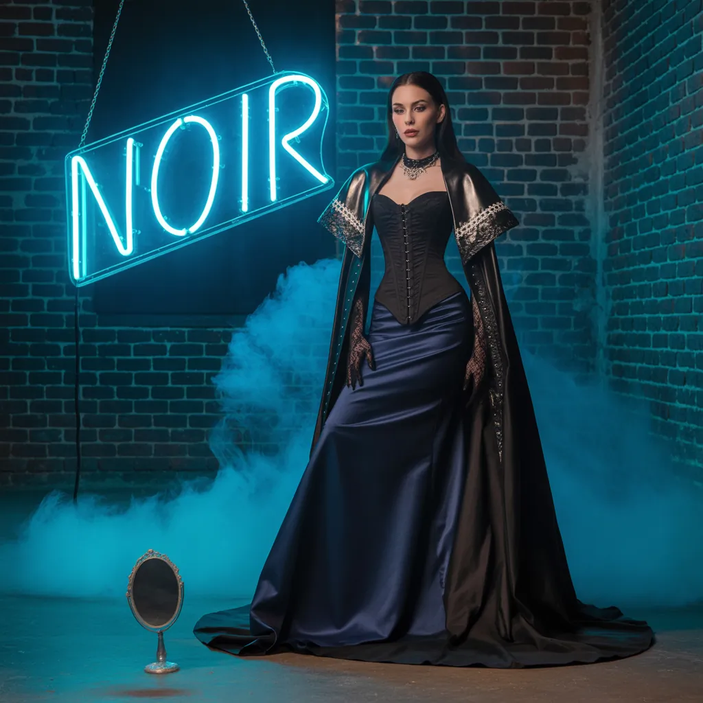 dark feminine outfits