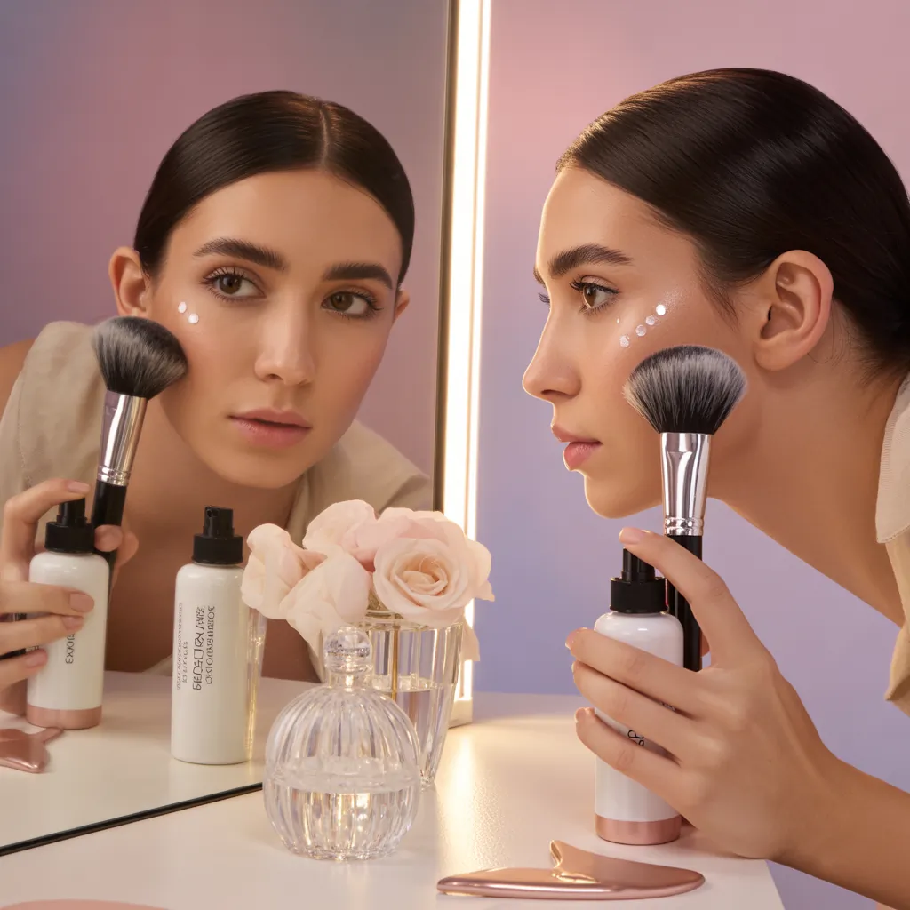 dewy vs matte setting spray