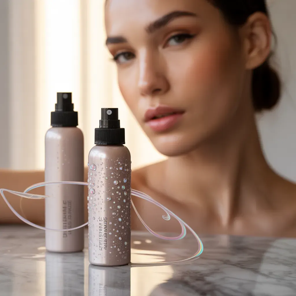 dewy vs matte setting spray
