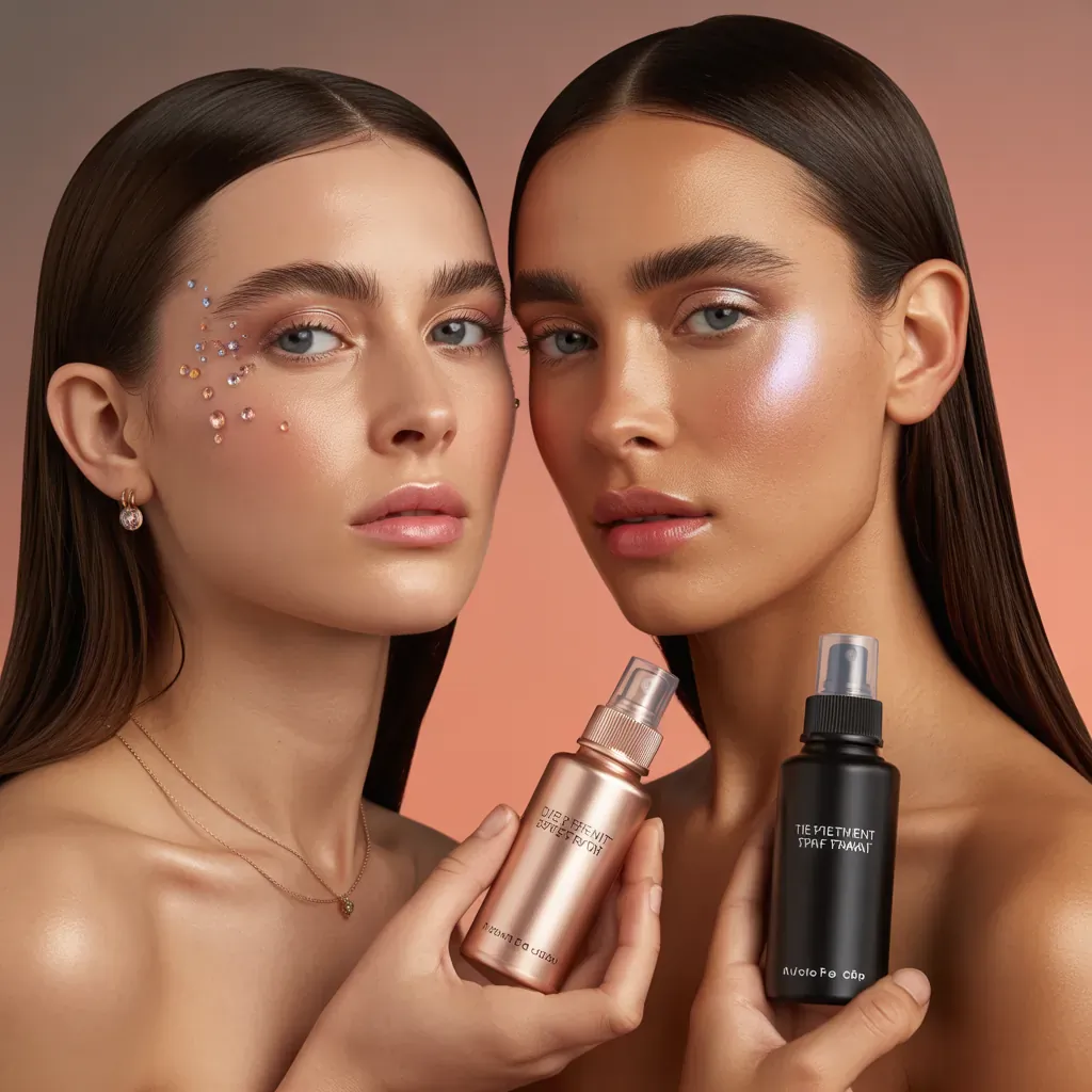 dewy vs matte setting spray