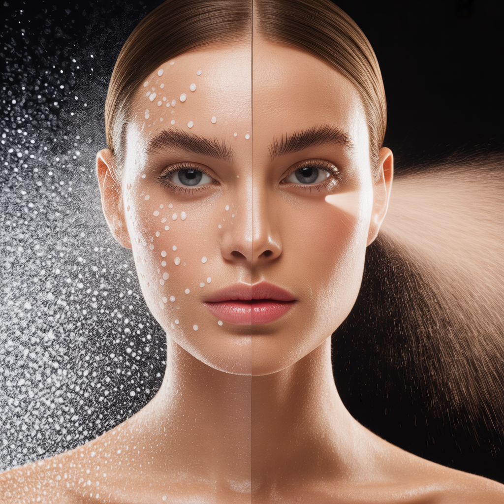 dewy vs matte setting spray