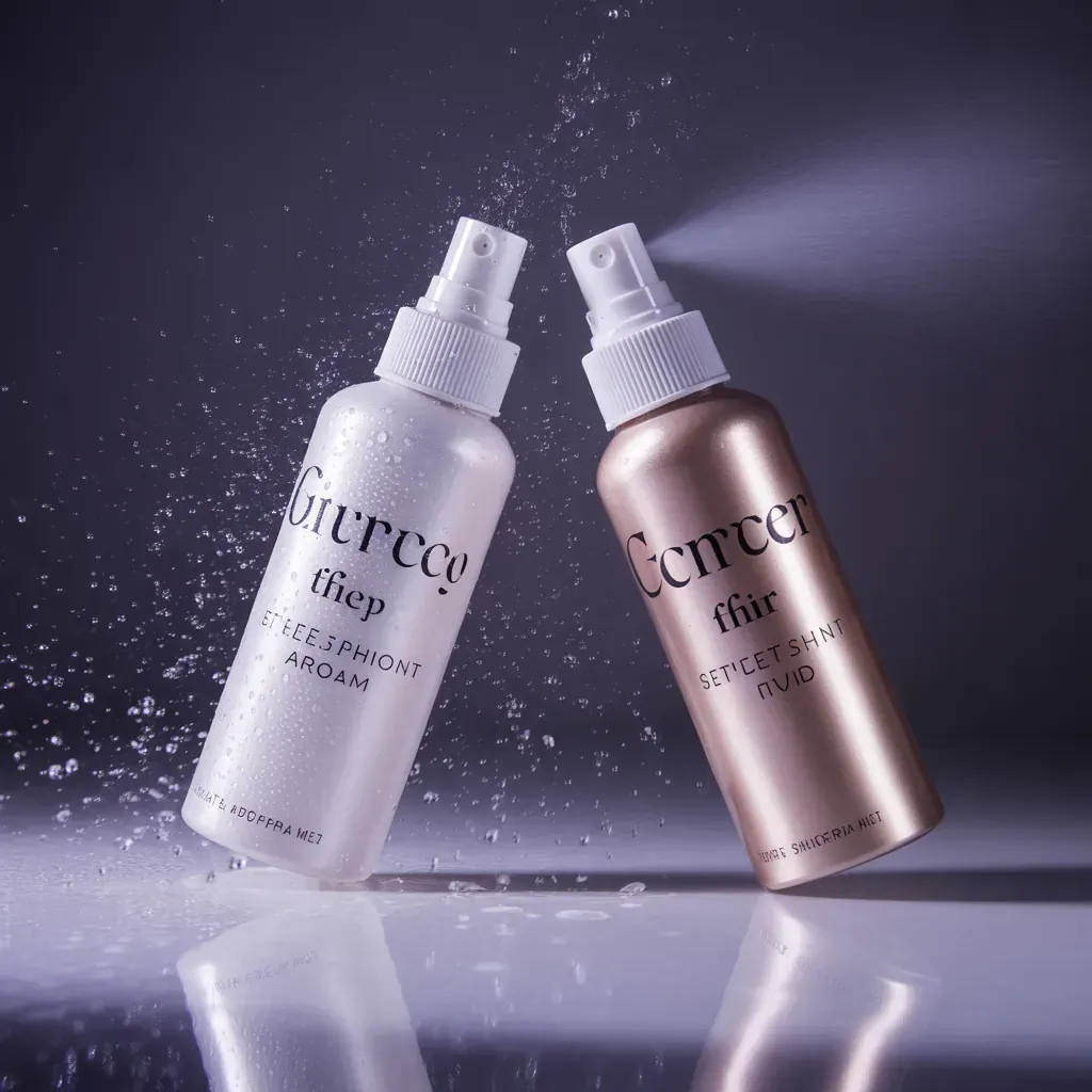dewy vs matte setting spray