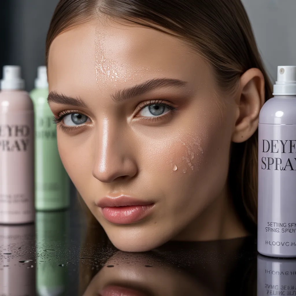dewy vs matte setting spray