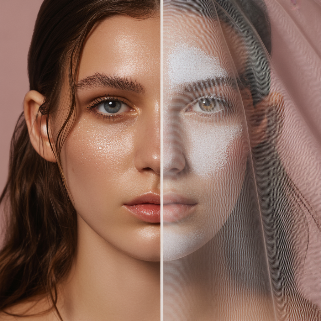 dewy vs matte setting spray