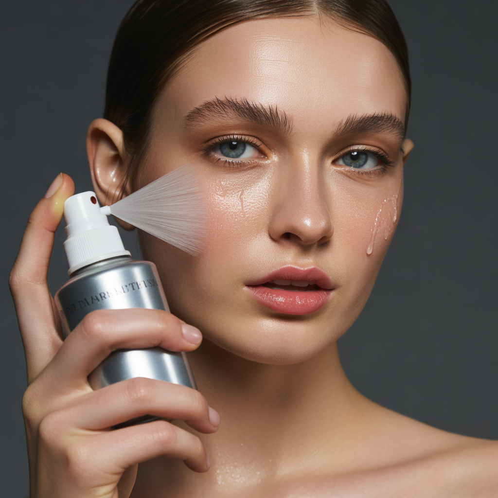 dewy vs matte setting spray