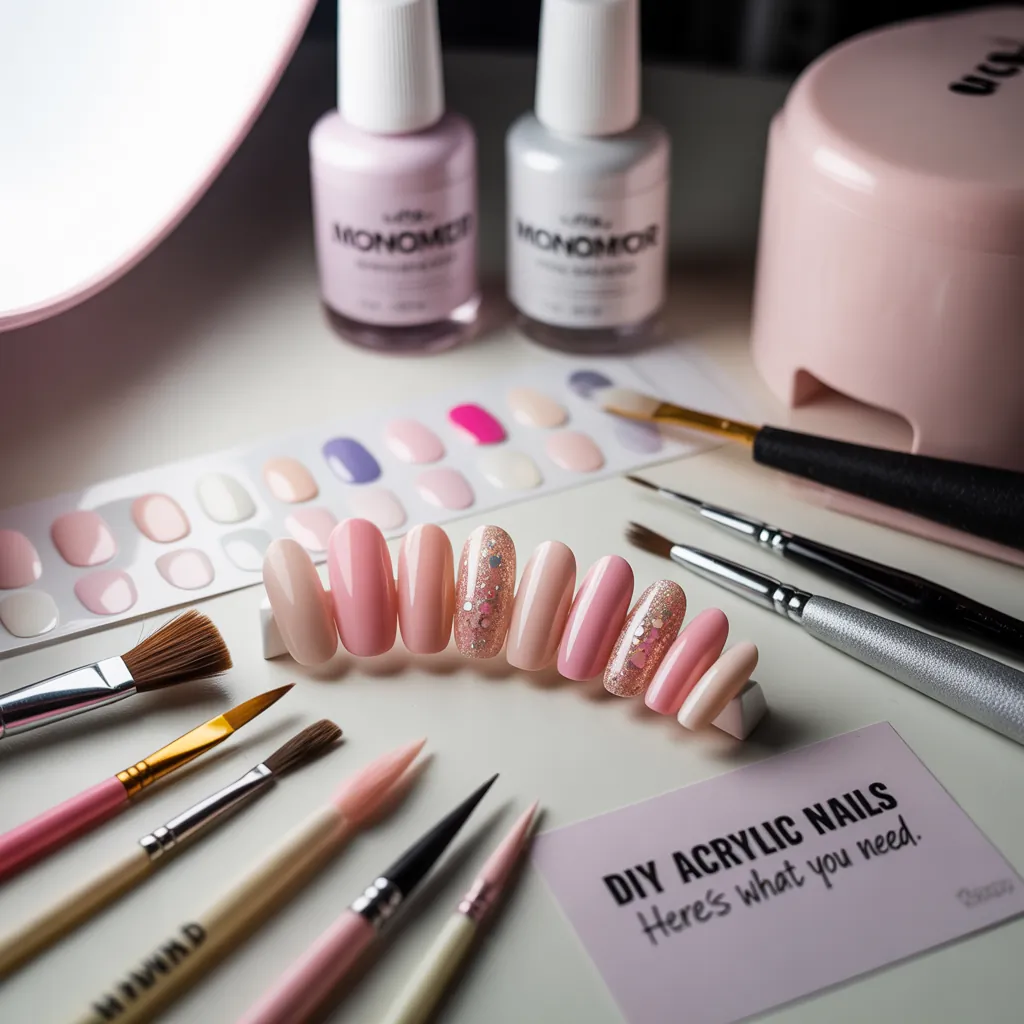 diy acrylic nails heres what you need