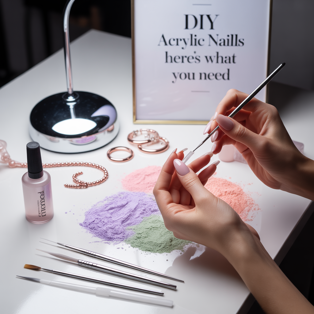 diy acrylic nails heres what you need