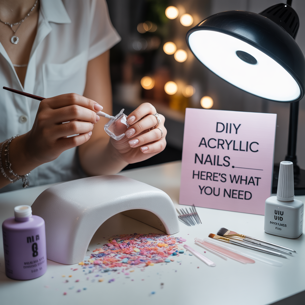 diy acrylic nails heres what you need