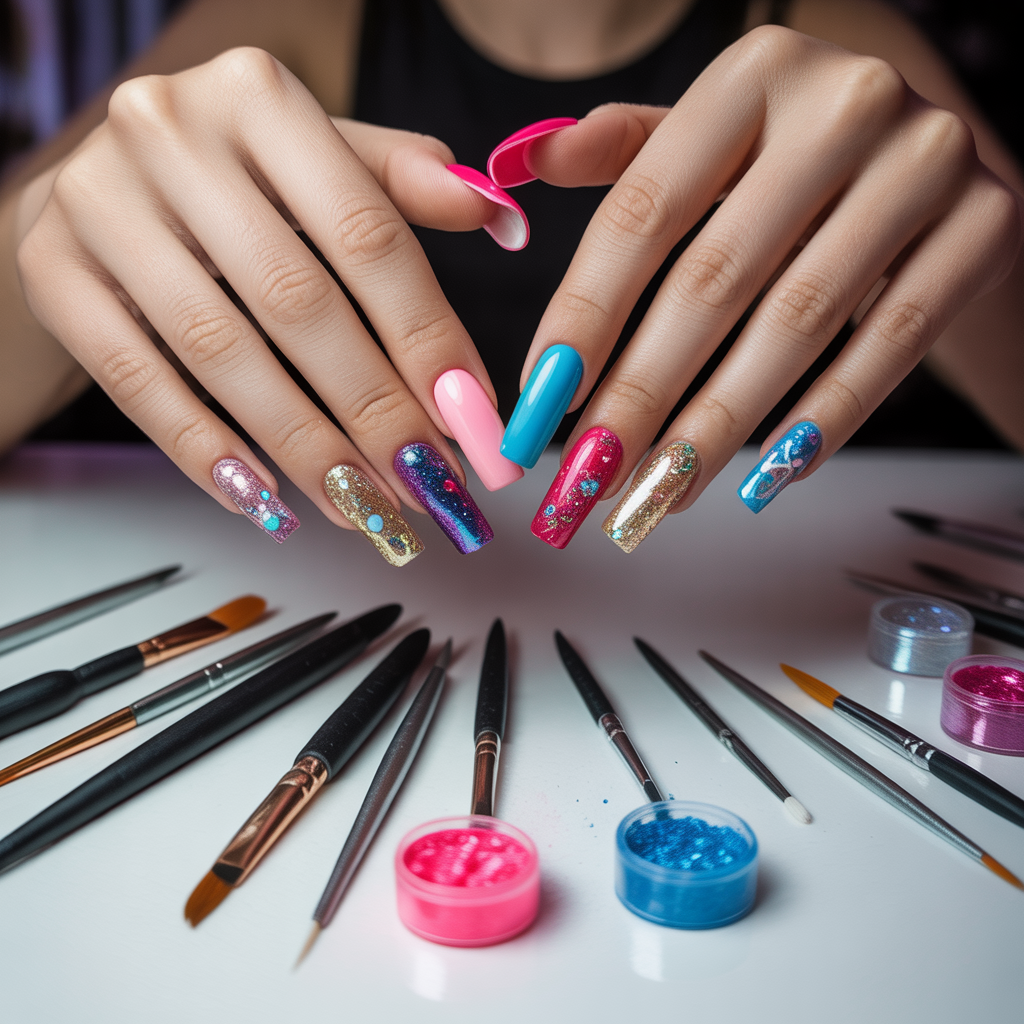 diy acrylic nails heres what you need