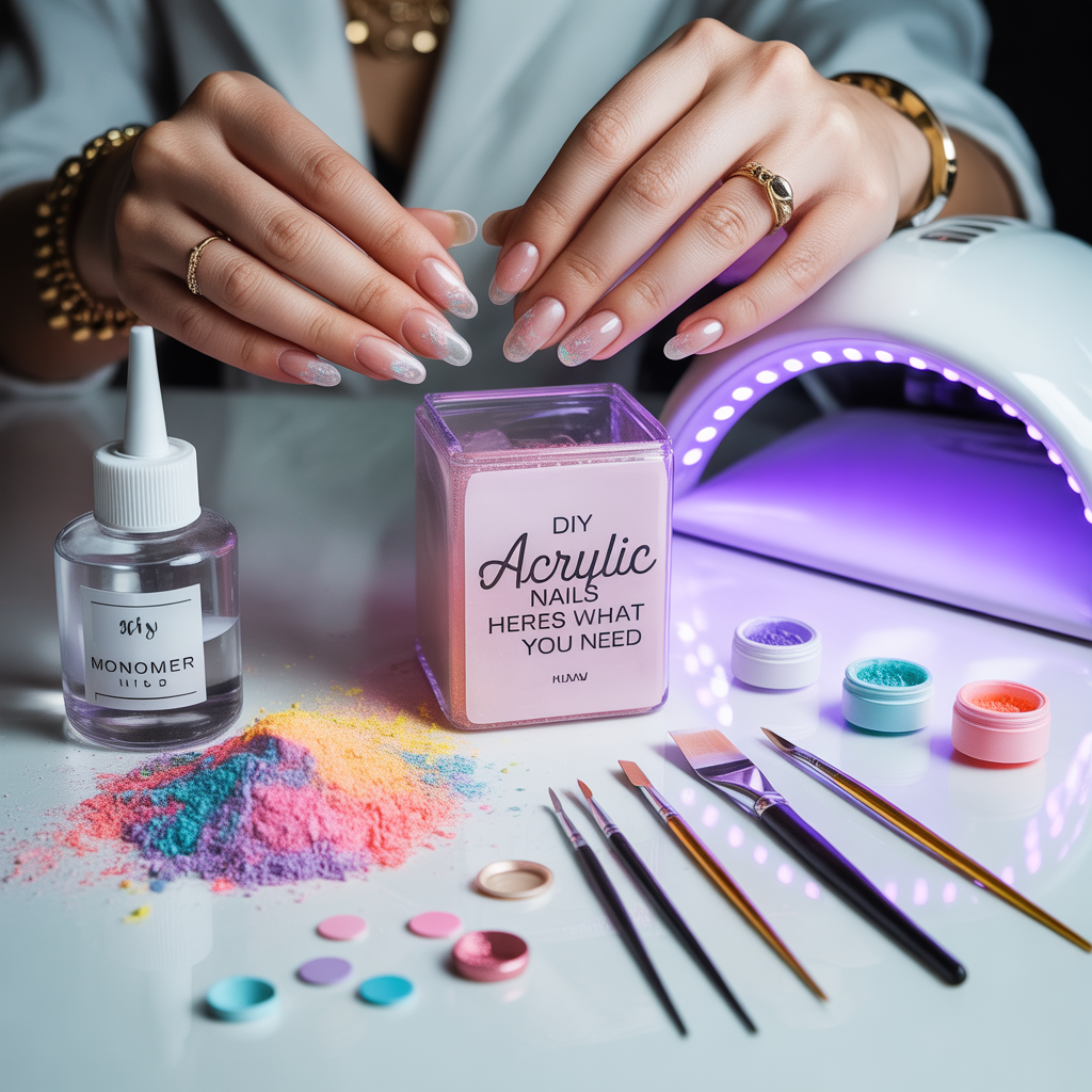 diy acrylic nails heres what you need