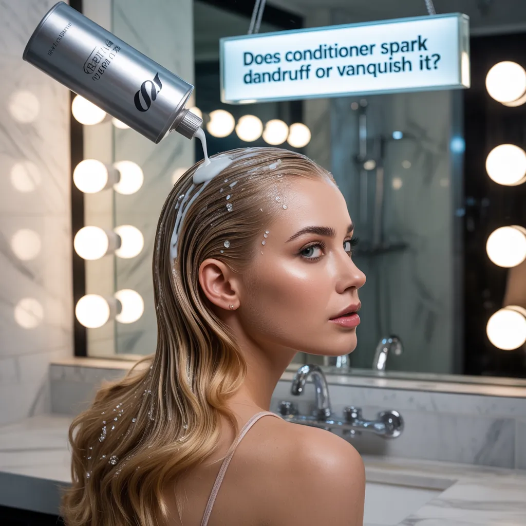 does conditioner cause dandruff