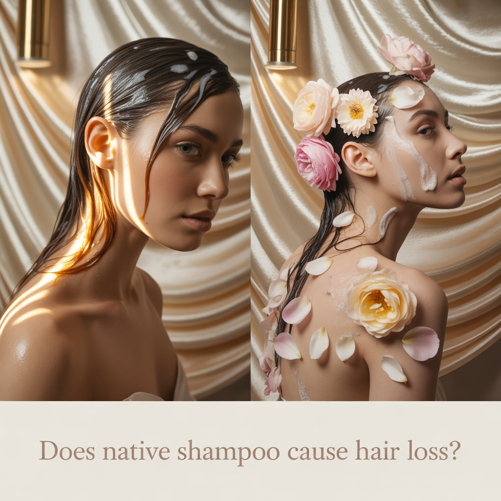 does native shampoo cause hair loss
