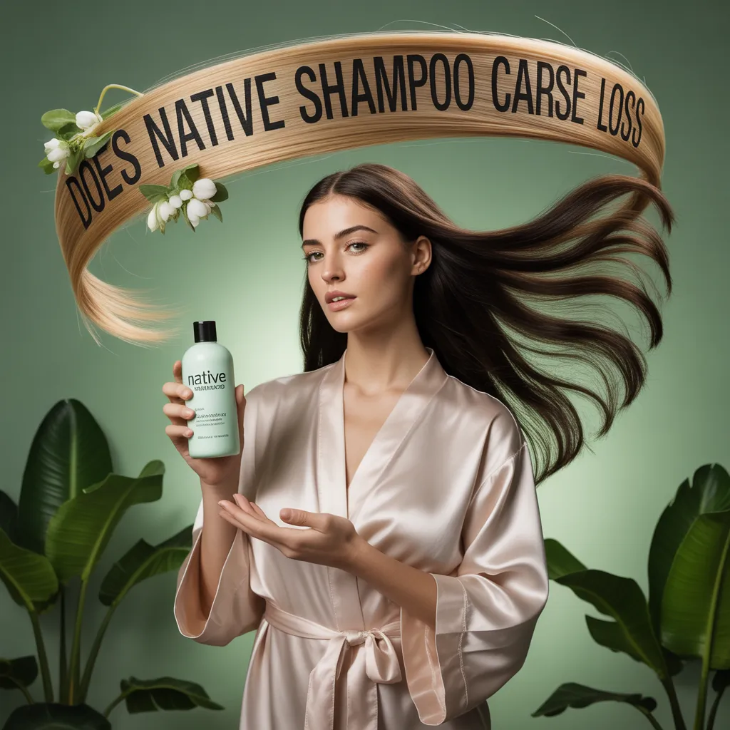 does native shampoo cause hair loss