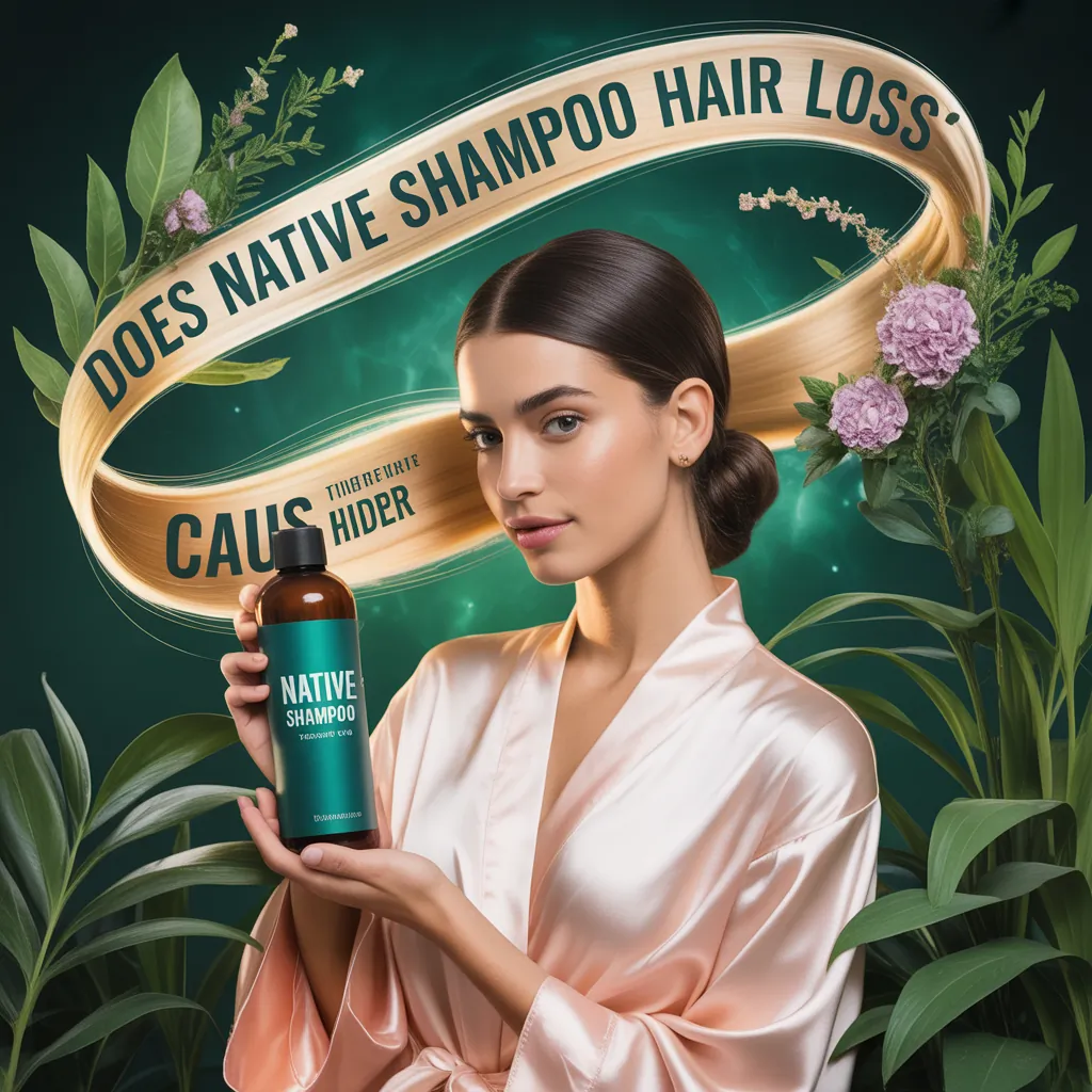 does native shampoo cause hair loss