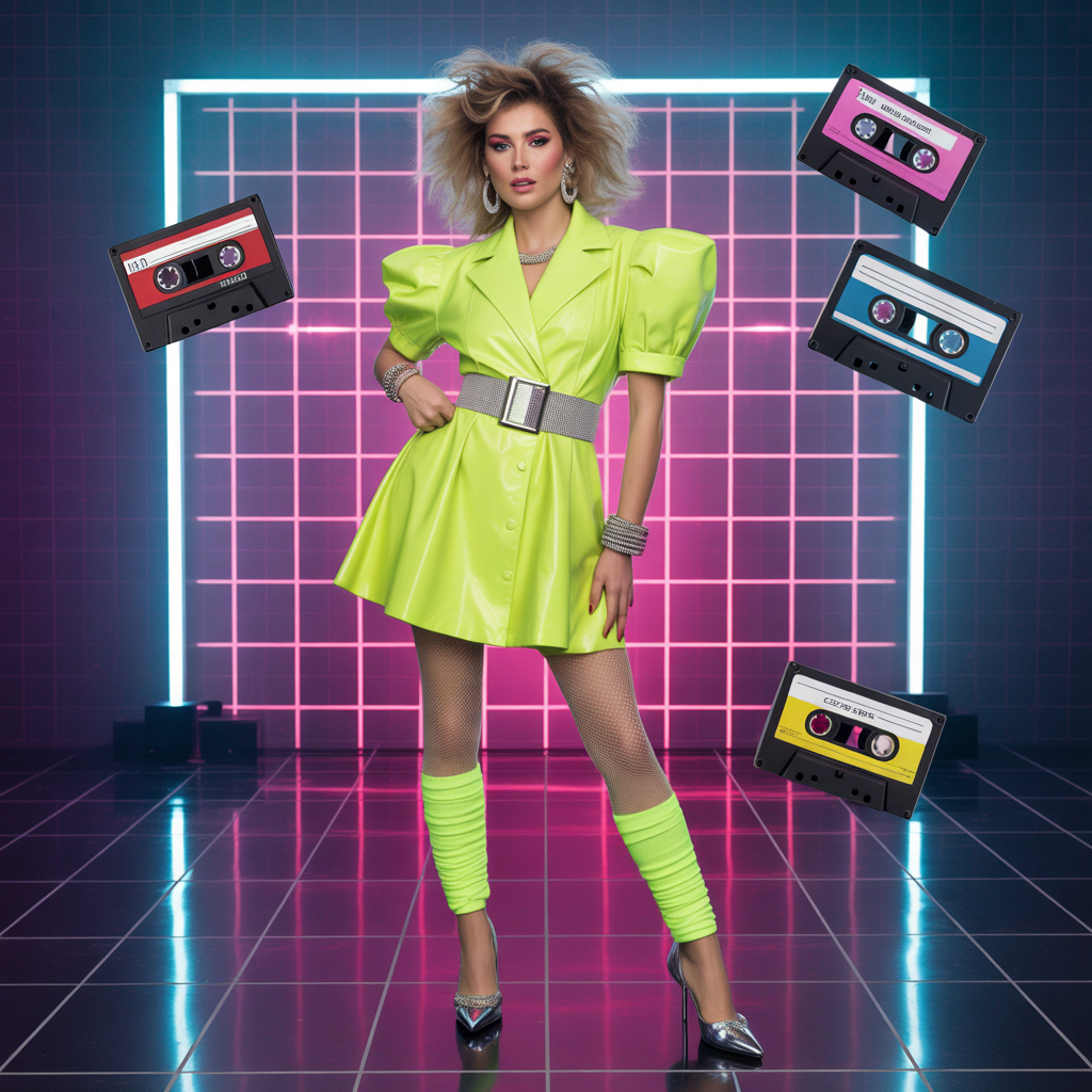 dress 80s style