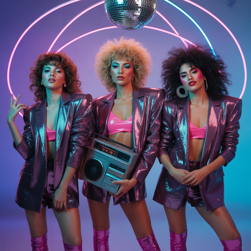 dress 80s style party