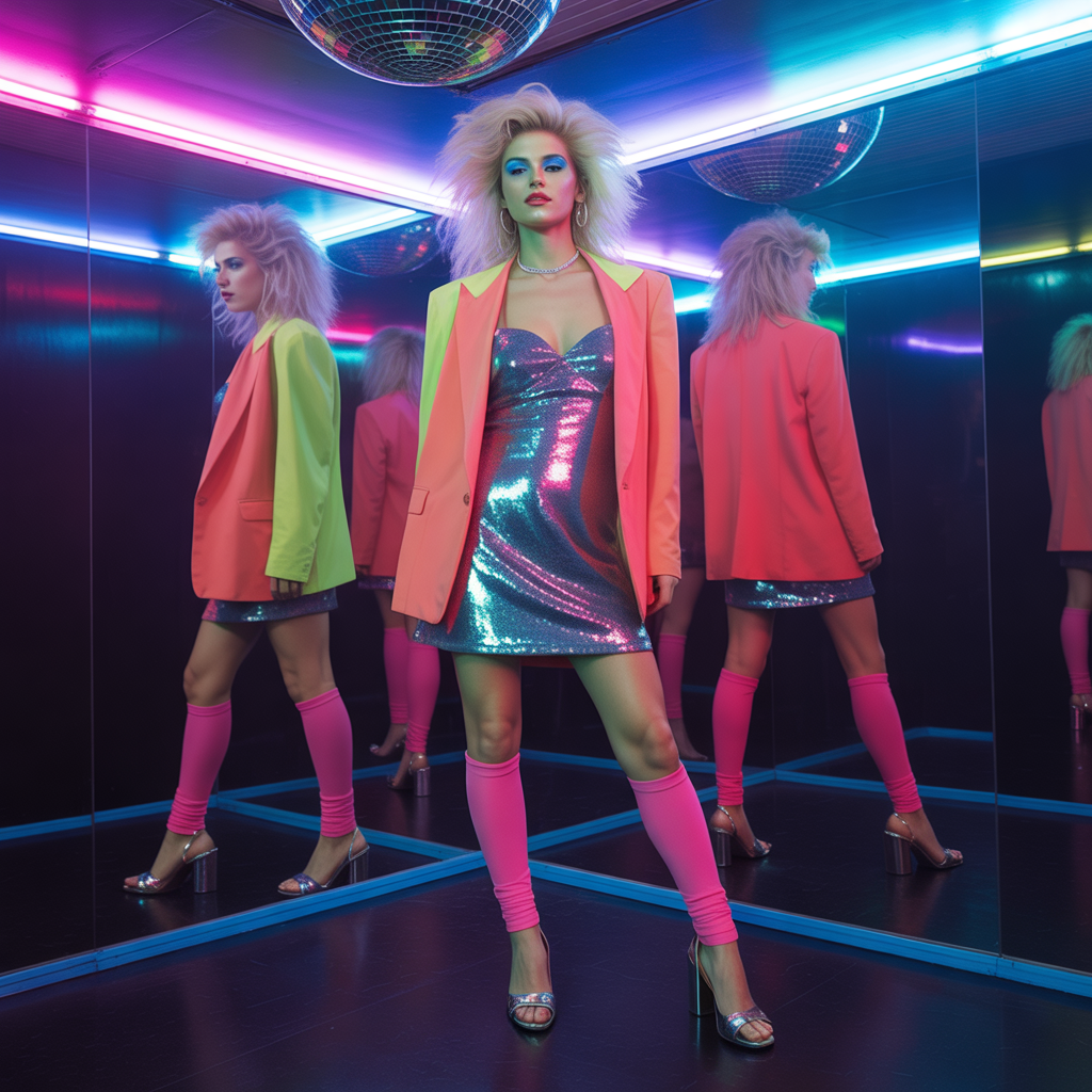 dress 80s style party