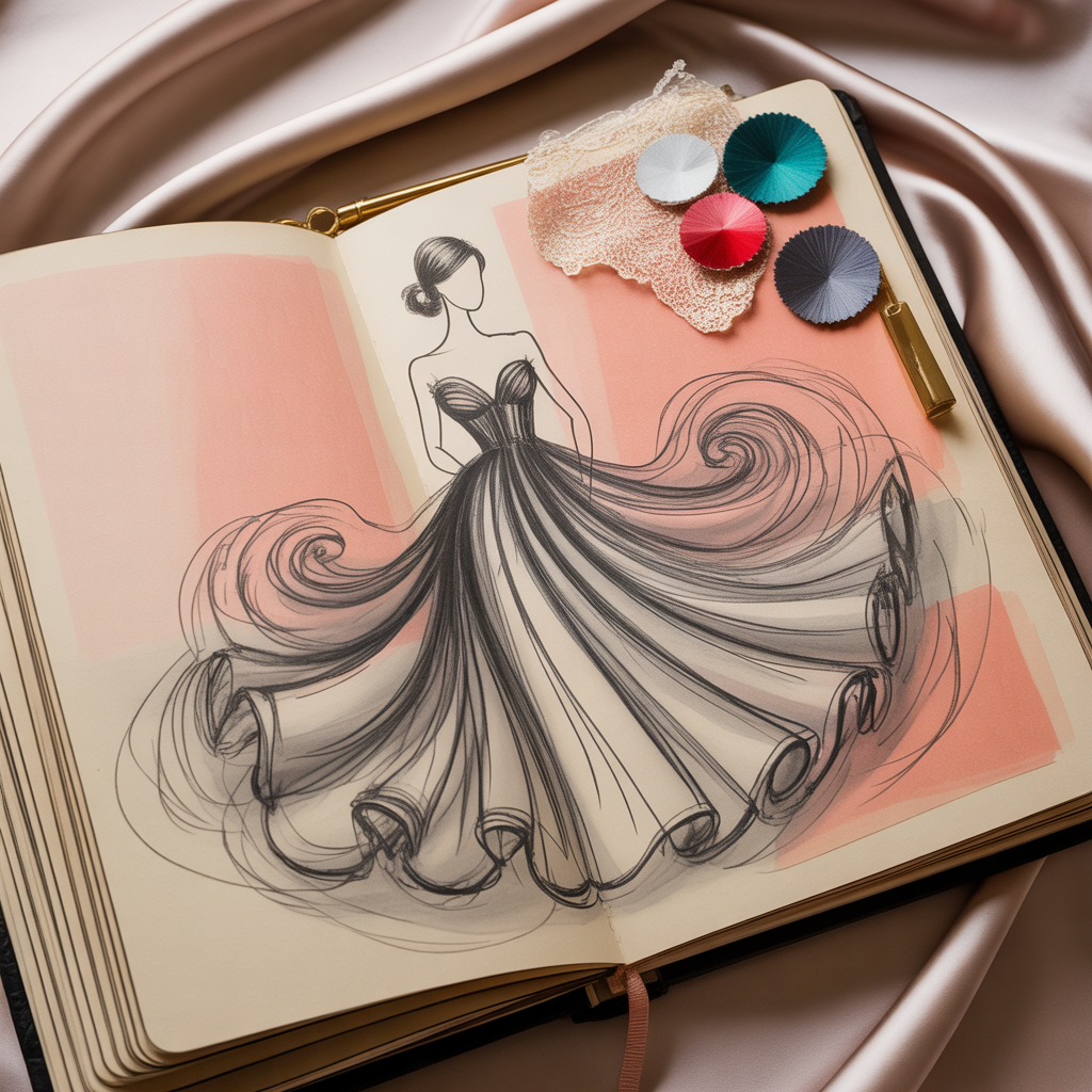 dress design sketches