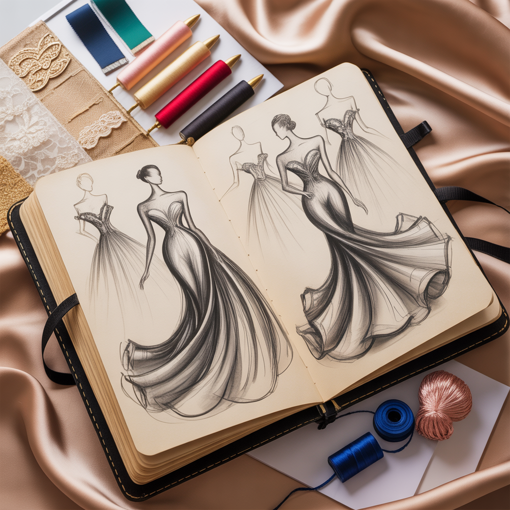 dress design sketches