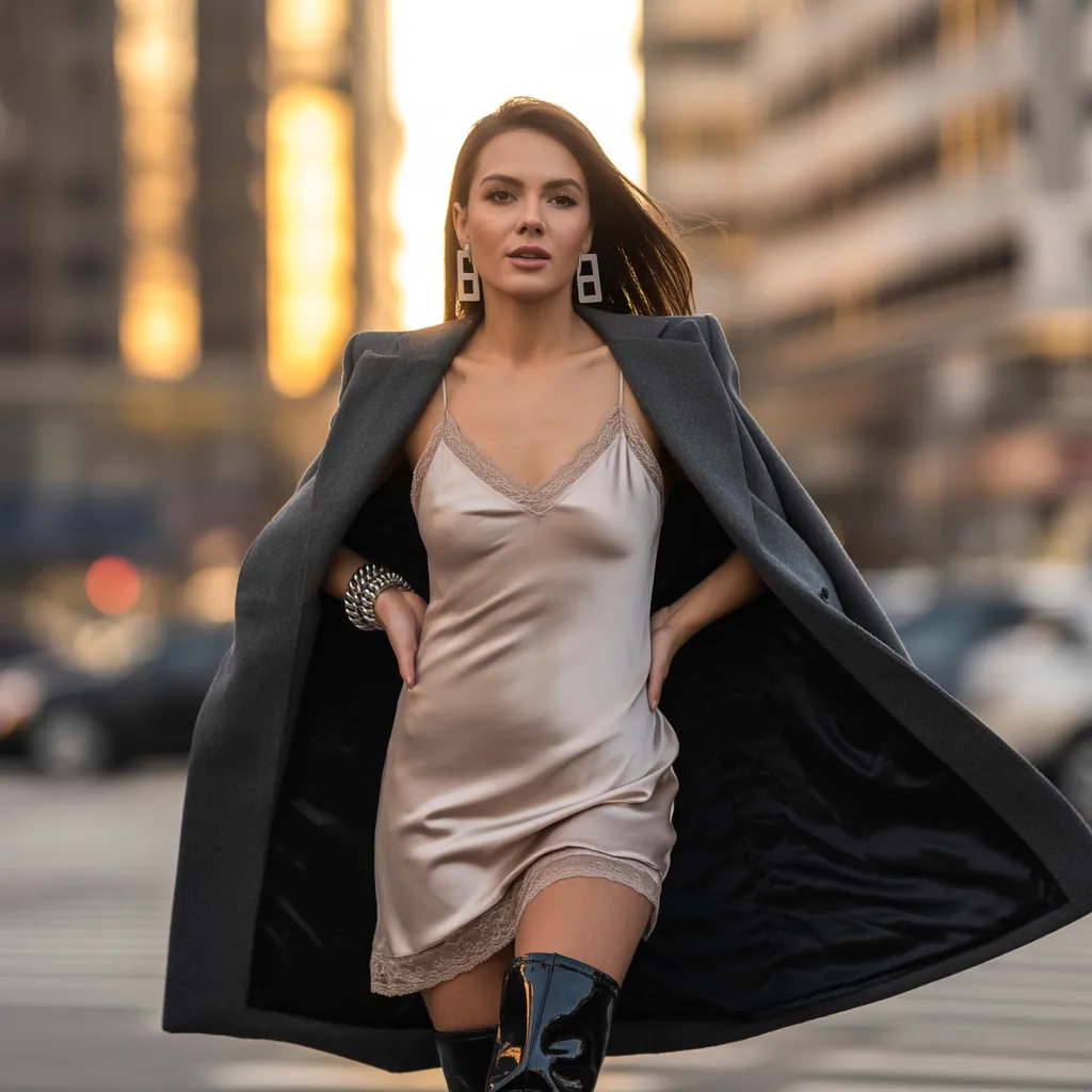 dresses to wear with thigh high boots