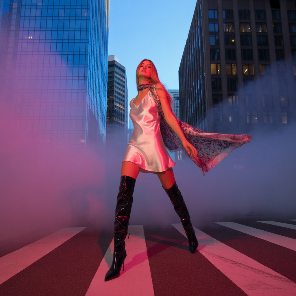 dresses to wear with thigh high boots