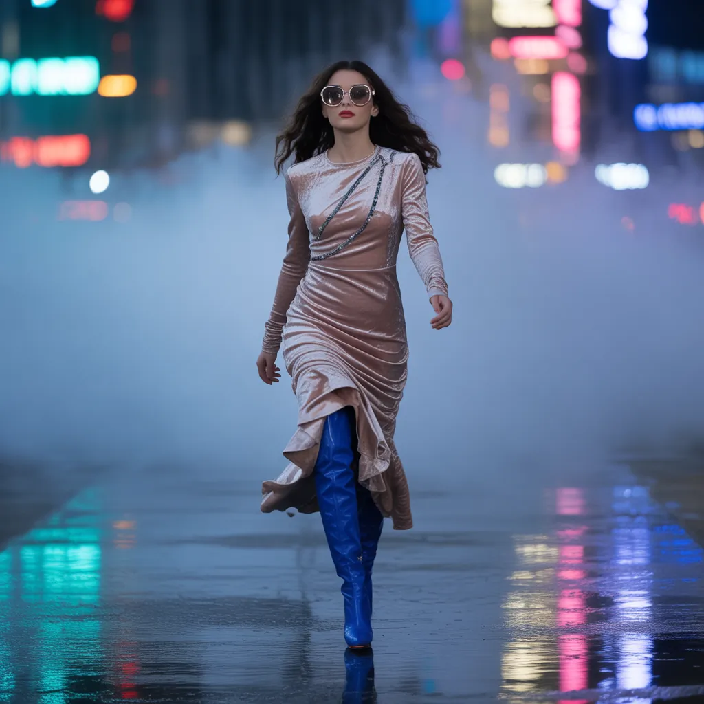 dresses to wear with thigh high boots