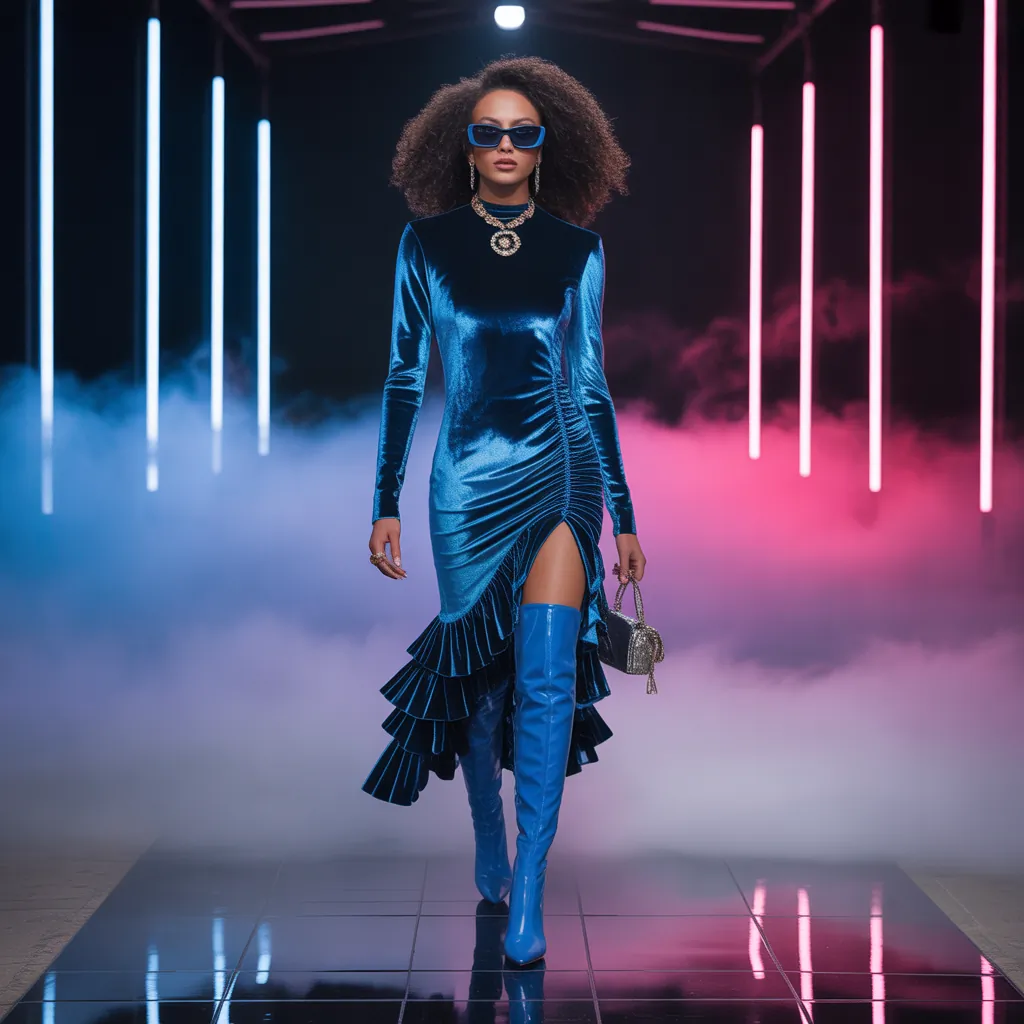 dresses to wear with thigh high boots