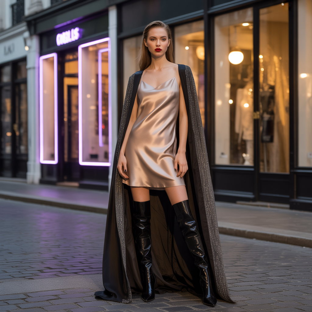 dresses to wear with thigh high boots