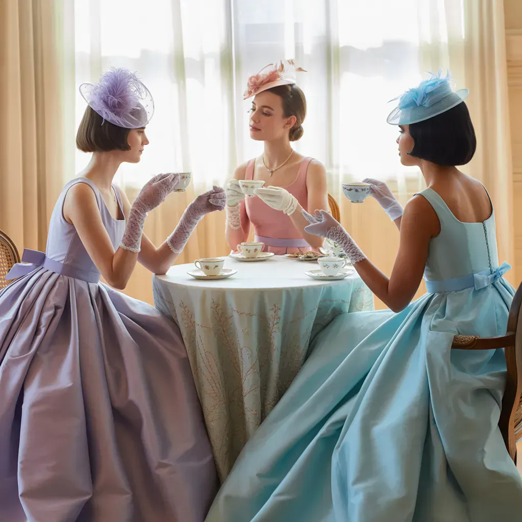 elegant tea party outfits