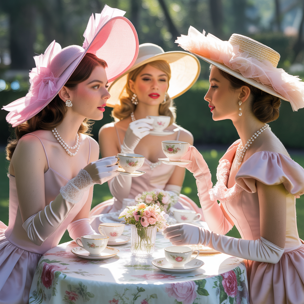 elegant tea party outfits