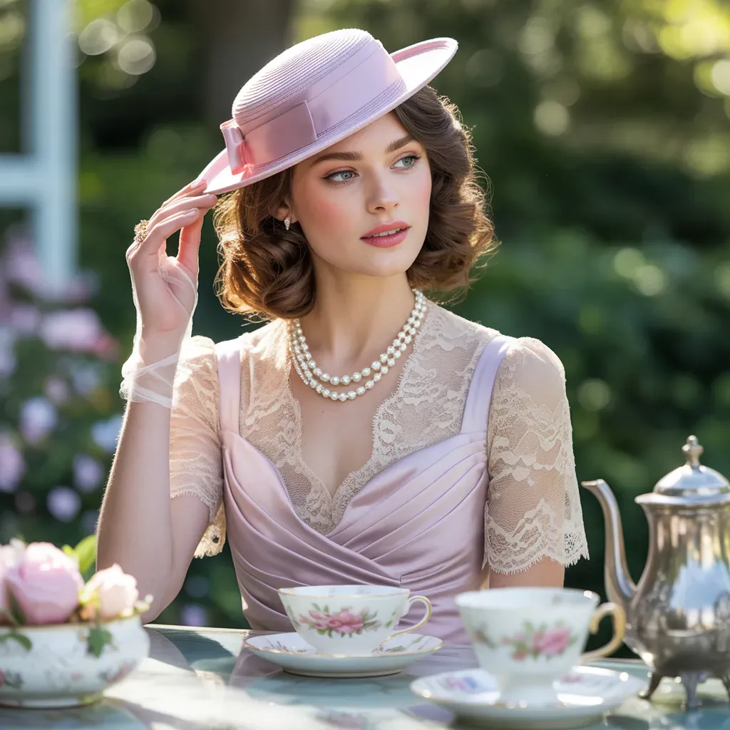 elegant tea party outfits