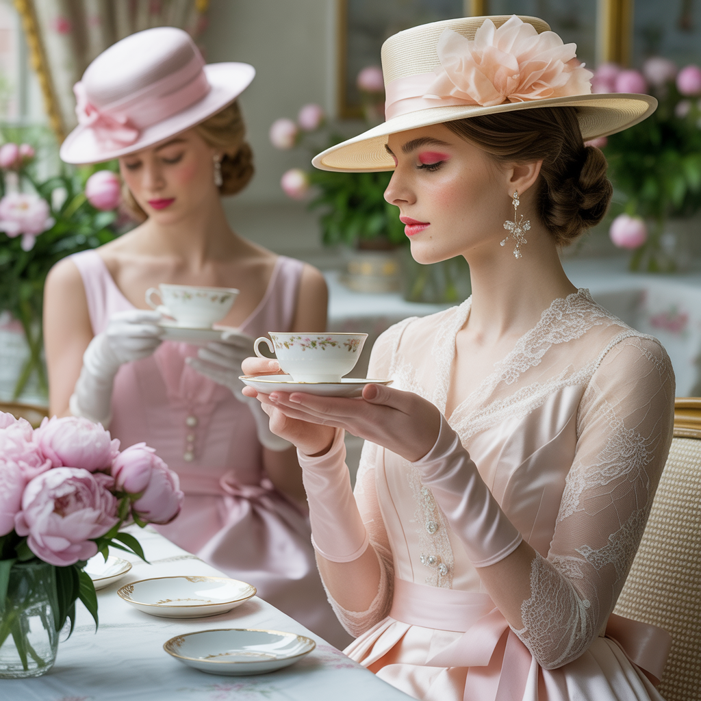 elegant tea party outfits
