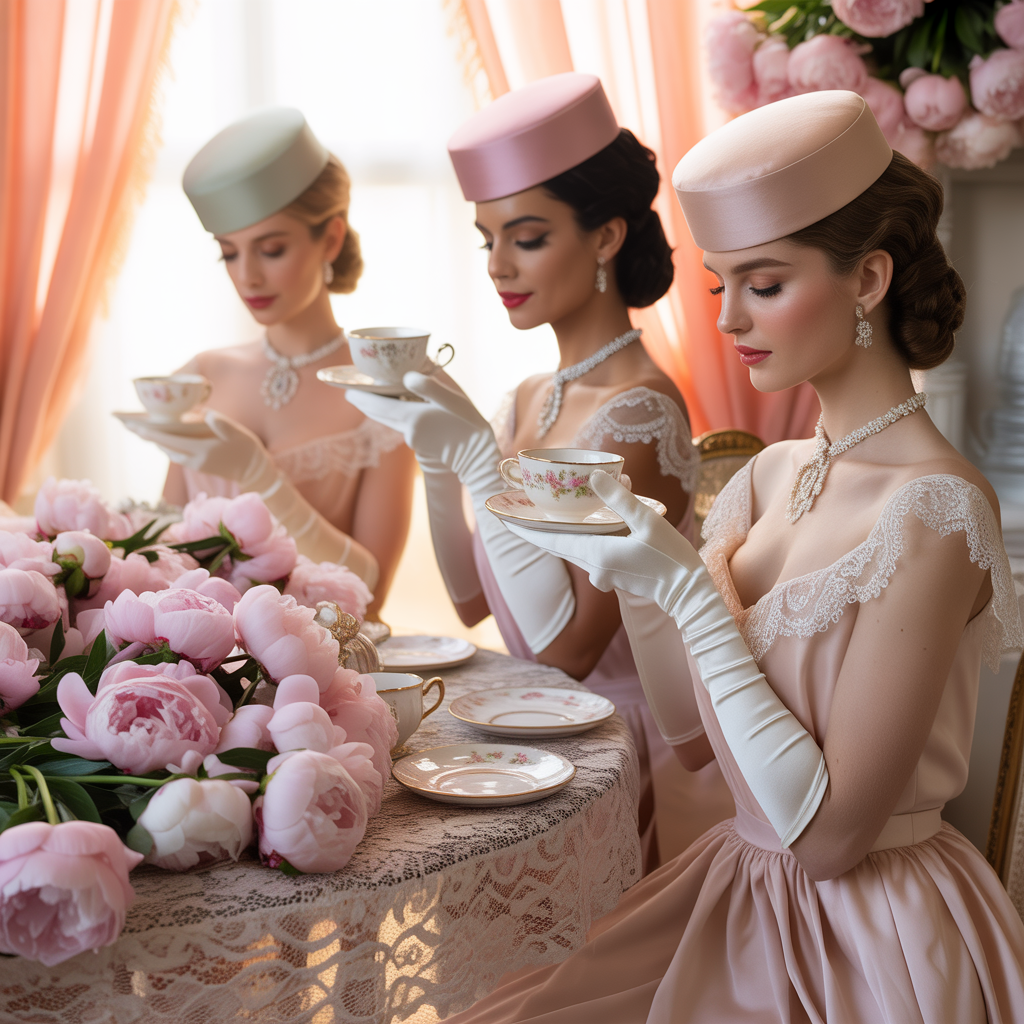 elegant tea party outfits