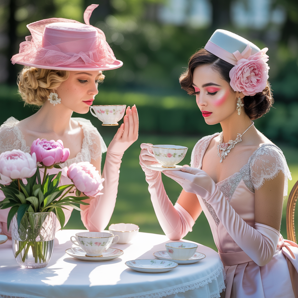 elegant tea party outfits