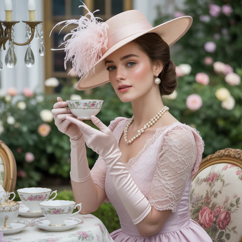 elegant tea party outfits