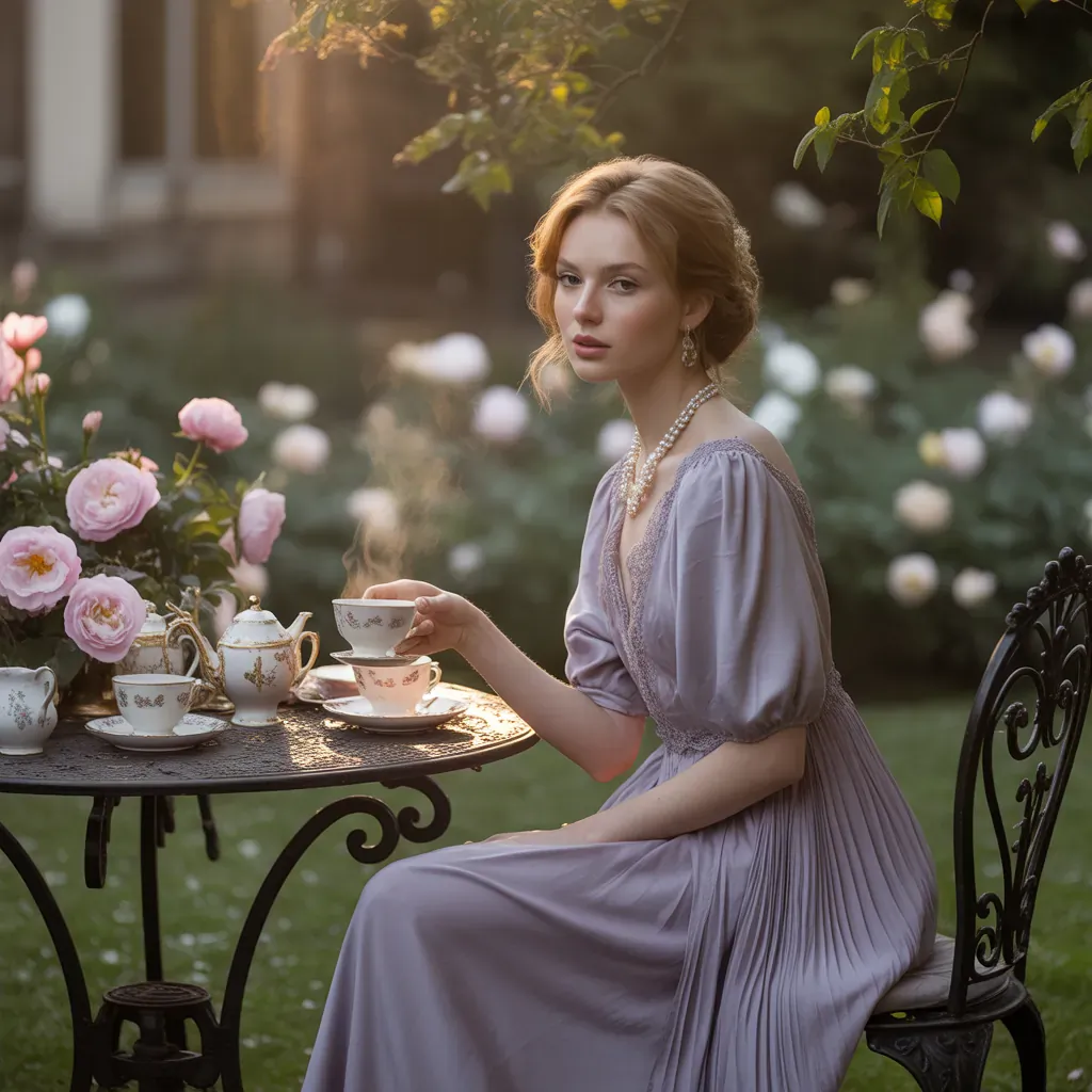 elegant tea party outfits