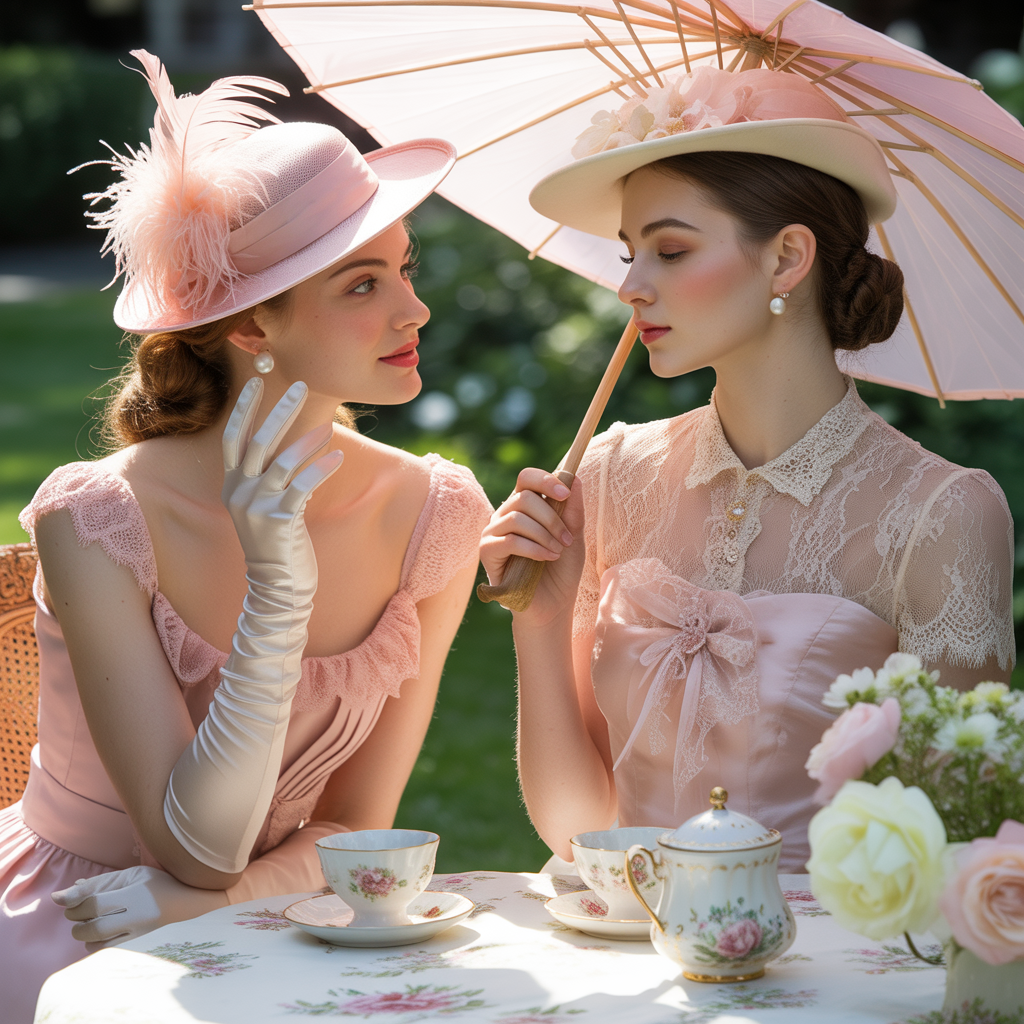 elegant tea party outfits