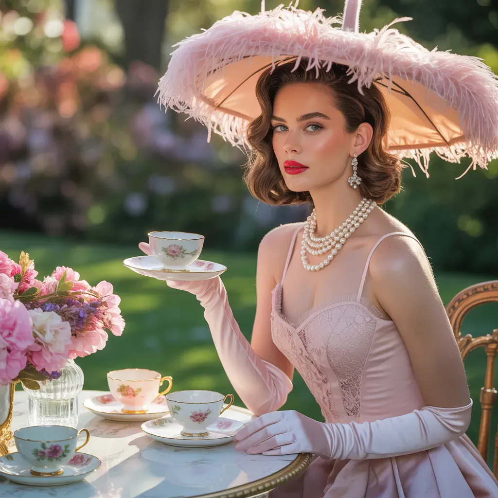 elegant tea party outfits