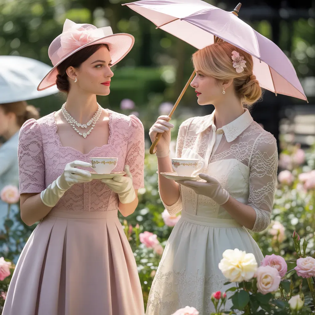 elegant tea party outfits timeless