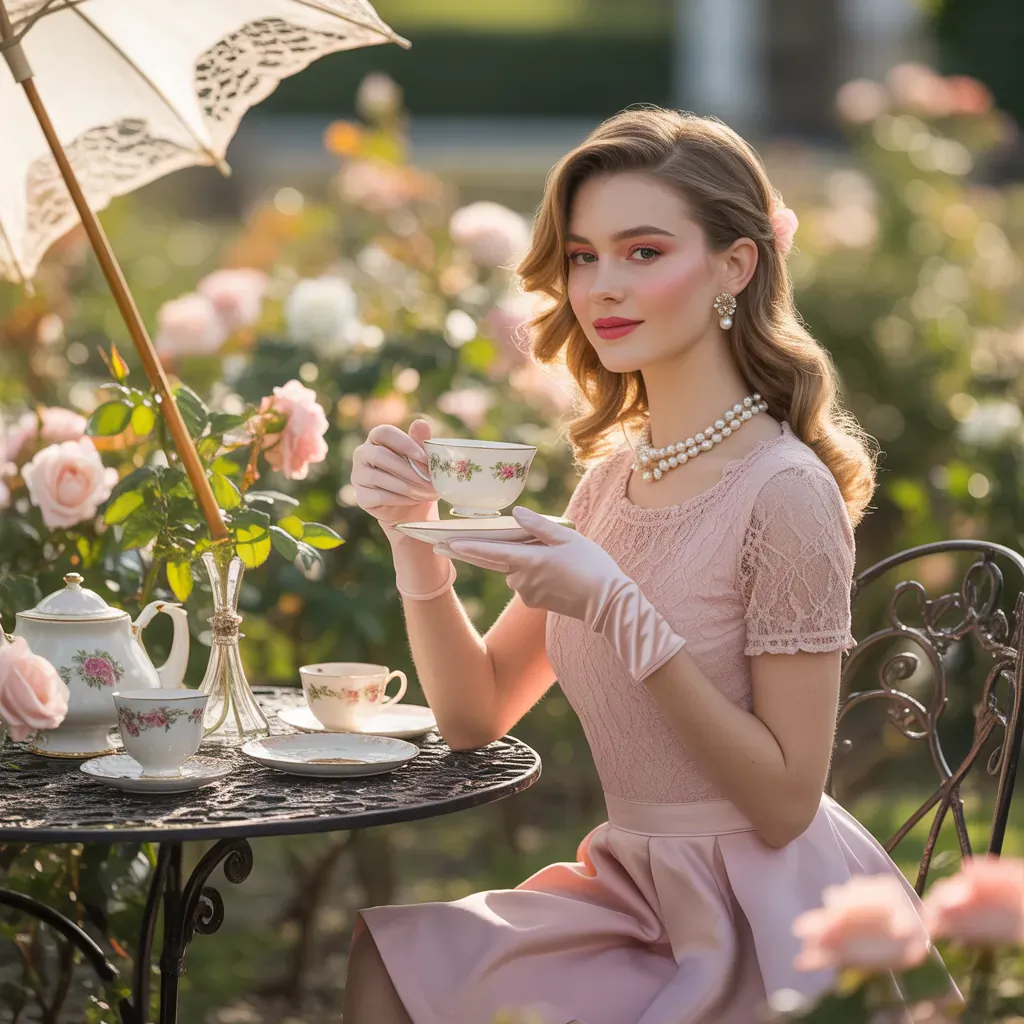 elegant tea party outfits timeless