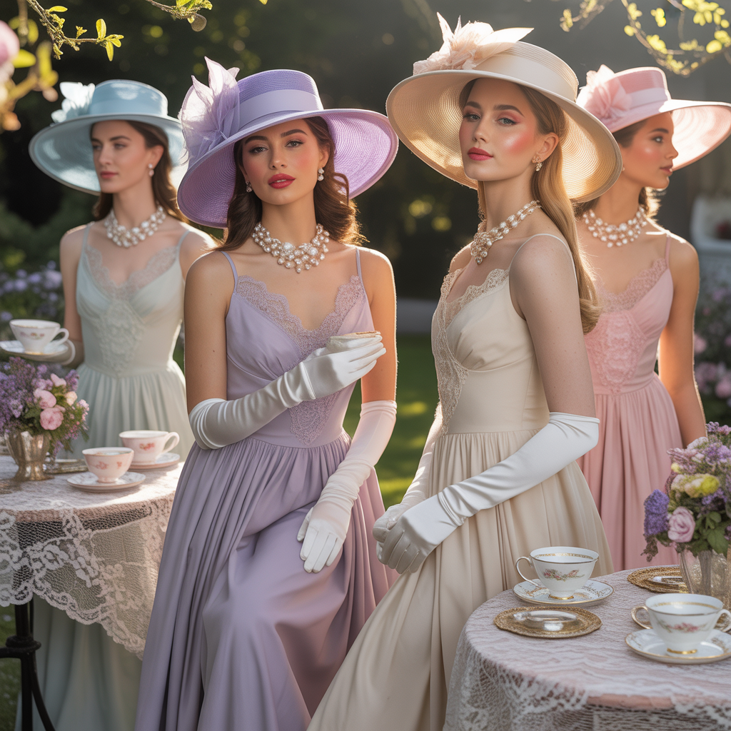 elegant tea party outfits timeless