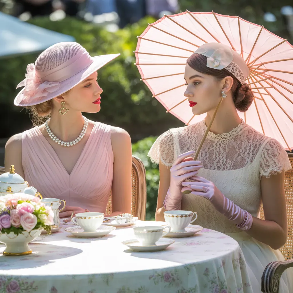 elegant tea party outfits timeless
