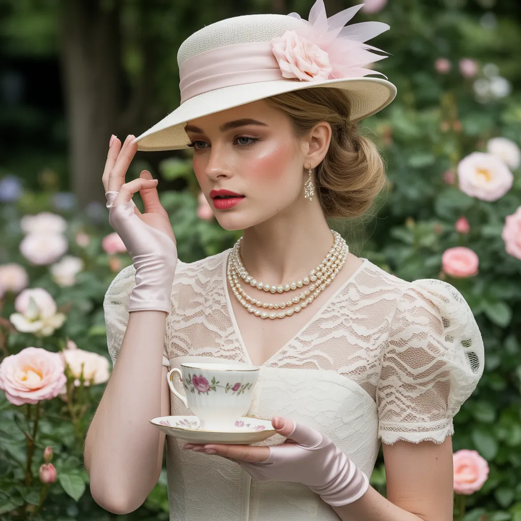 elegant tea party outfits timeless