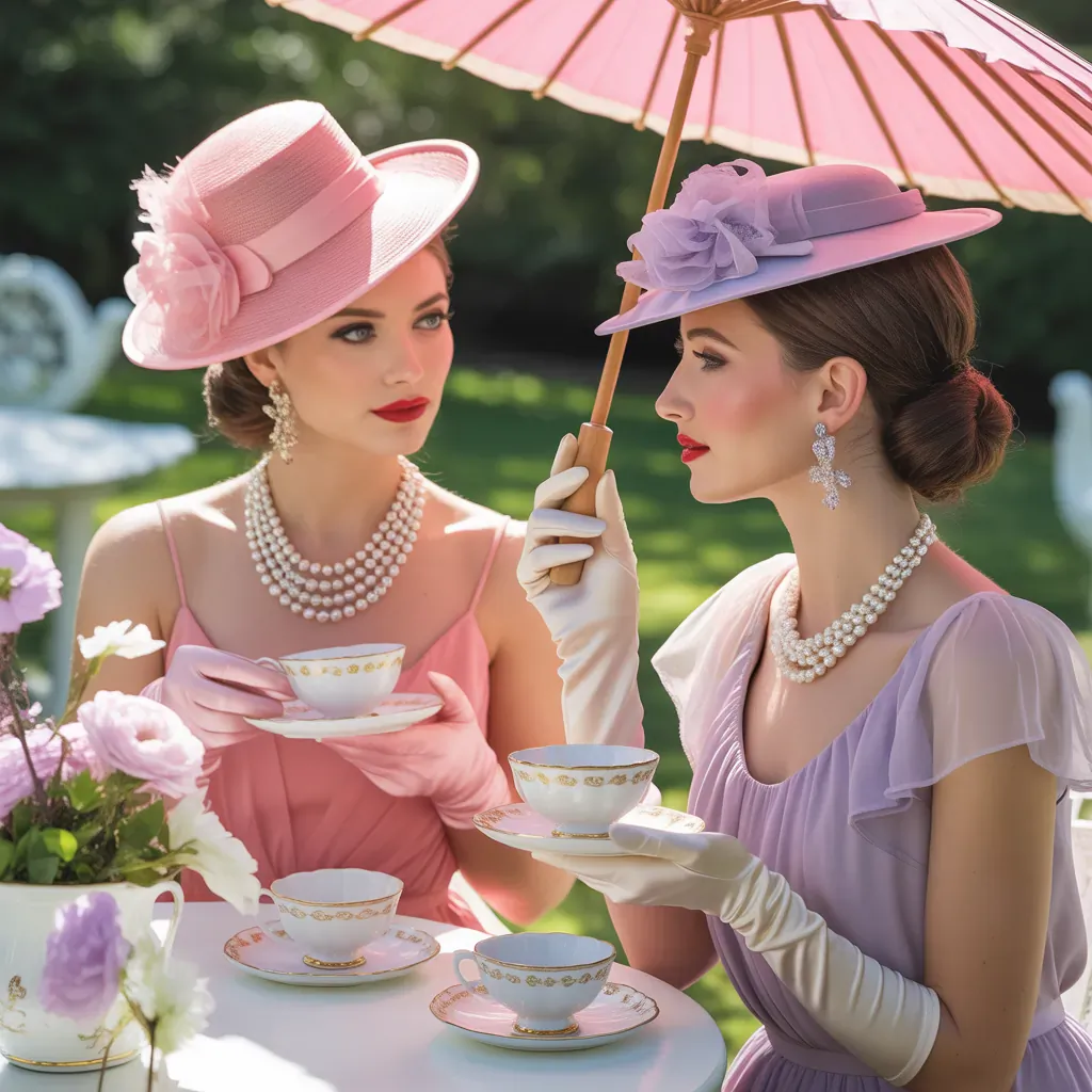 elegant tea party outfits timeless