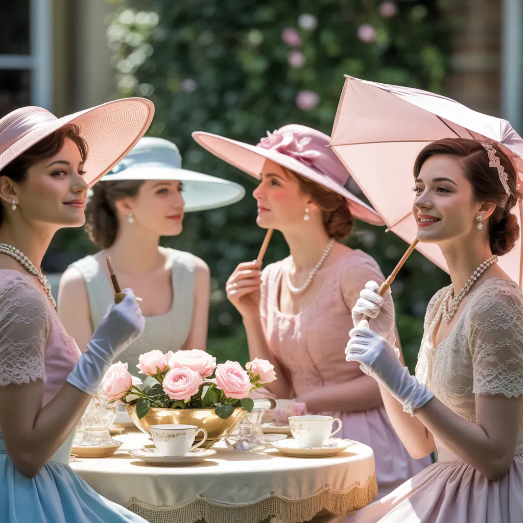 elegant tea party outfits timeless